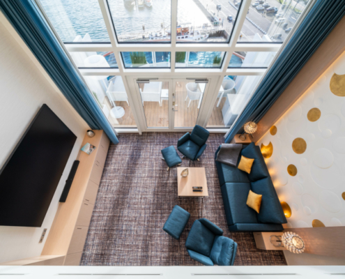Penthouse Suite auf der AIDA Cosma (Foto AIDA Cruises)