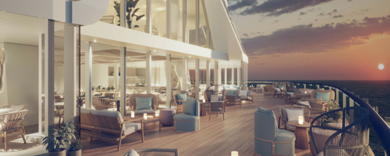 Suiten Gäste haben auf dem achten Schiff der TUI Cruises Flotte gleich zwei eigene Restaurants zur Verfügung (Rendering TUI Cruises)