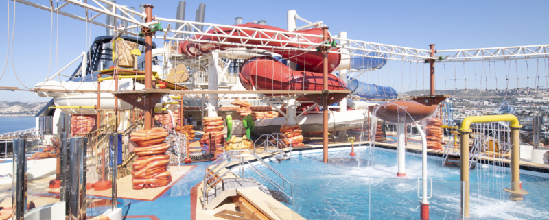 Aquapark auf der MSC Bellissima (Foto MSC Cruises)