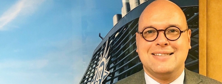 Sebastian Selke, seit 2018 Geschäftsführer von MSC Cruises in der Schweiz