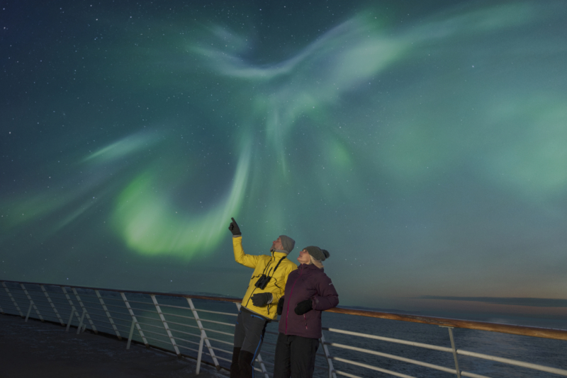  Nordlichter erleben: 10 Jahre Hurtigruten Nordlicht-Versprechen 