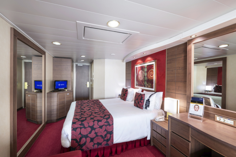 Balkonkabine auf der MSC Magnifica (Foto MSC Cruises)