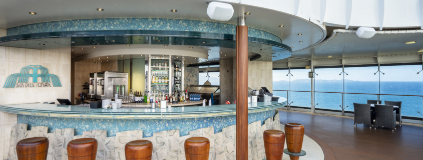 Bar Delle Fontane auf der MSC Fantasia (Foto MSC Cruises)