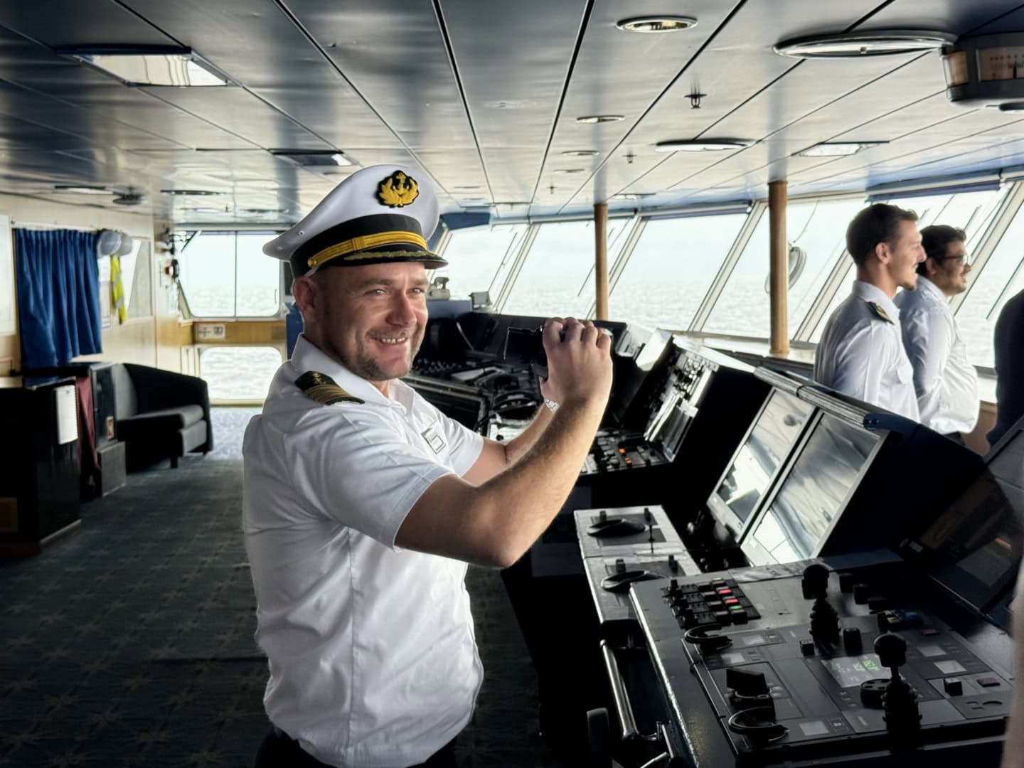 Adrian Firsov, Kapitän der Vasco da Gama (Foto Stieger)
