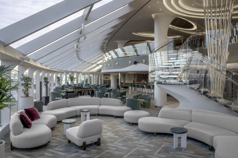MSC World Europa, Top Sail Lounge (Foto MSC Cruises)