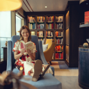 Von Büchern und Wellen: Die einzigartige Atmosphäre der Cunard-Bibliotheken (Foto Cunard)