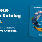 Der neue Costa Katalog ist online erhältlich (Grafik Costa Kreuzfahrten)