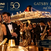 Kuoni Cruises feiert auf der Queen Mary 2 sein 50 Jahr Jubiläum (Foto mit KI erstellt)